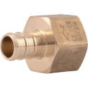 1/2-Inch Brass Barb X FNPT PEX Pipe Adapter 10-Pack