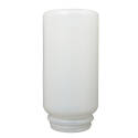 1 -Quart Capacity White Plastic Screw Mounting Feeding/Watering Jar   