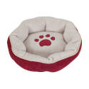 18-Inch Round Pet Bed, Assorted Colors