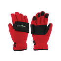 Red Tailgator Elastic Cuff Fleece/Rubber Beverage Gloves