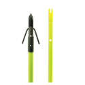 32-Inch Fiberglass 5/16-Inch Diameter Hi-Vis Chartreuse Fish Arrow   