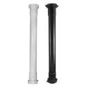 1-1/2 x 16-Inch White Plastic Slip Joint Double Ended Extension Tube