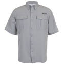 2xl Dusk Polyester Button Closure Relaxed Fit Short Sleeve Shirt