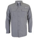 Xl Dusk Polyester Button Closure Relaxed Fit Long Sleeve Shirt