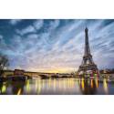 Tempered Glass With Foil Eiffel Tower