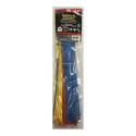 14.6-Inch Assorted Color Standard Duty Cable Tie 100-Pack