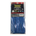 8-Inch Blue Standard Duty Cable Tie 100-Pack