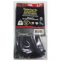 Black Nylon Lightduty Cable Tie   