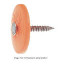 7/8-Inch 12-Gauge Plastic/Steel Large Head Grip-Cap Round Cap Nail  