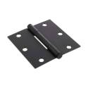 Hardware Essentials™ Oil Rubbed Bronze Square Essential Squeak-Proof Door Hinge