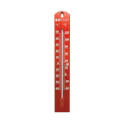 15-1/2-Inch Red Ezread Outdoor Thermometer
