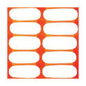 100 x 4-Foot X 3-3/4 x 1-1/4-Inch Mesh Orange Lightweight Warning Grid Barrier Fence      