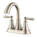 2-Handle Polished Chrome Cantara Centerset Bathroom Faucet
