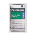 25-Pound Bag White Characteristic Powder Polyblend Non-Sanded Dry Grout