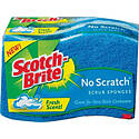 Non-Scratch Scrub Sponge, 3-Pack