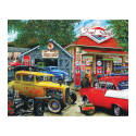 Cardboard Hot Rod Cafe Jigsaw Puzzle For 3 Years And Up    