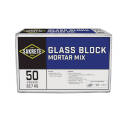 50-Pound White Glass Block Mortar