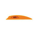 Neon Orange Air Vane For Fita And Field Archery 36-Pack   