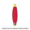 2-1/2-Inch Yellow Cigar Weighted Snap-On Hard Foam Float 50-Pack