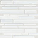 12-Inch x 12-Inch Ice Atomic Glass Mosaic Tile