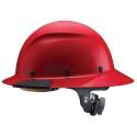 Dax Full Brim Hard Hat, Red
