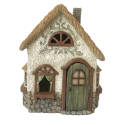 Meadowbrook Fairy House With Swinging Door And Thatch Roof
