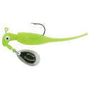 Crappie Slab Runner Fishing Jig  Pearl Chartreuse Lure   