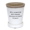 4-Inch Planter With Assorted Quotes And Sayings