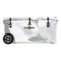 75-Quart White And Gray Pioneer Hard Cooler
