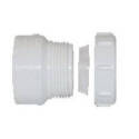 1-1/2-Inch X 1-1/4-Inch White PVC Trap Adapter