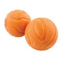 Orange Rubber Fetch Balls Dog Toy