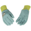 Kinco Kid's Farm Friends 830-Km Kid's Gloves, Km, Straight Thumb, Elastic Knit Wrist Cuff, Cotton/Polyester Jersey