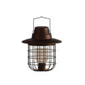 0.75-Pound Metal Solar Barn Cage Light Bird Feeder