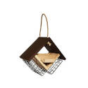Hang Mounting Bamboo Contemporary Double Suet Cake Feeder   