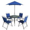 Olympia Patio Set With Folding Chairs