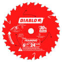 6-1/2-Inch X 24-Tooth Framing Saw Blades Pro Bulk Pack