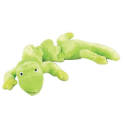 Bungies Neon Green Gecko Plush Dog Toy