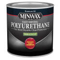 0.5-Pint Clear Liquid Ultra-Flat Fast-Drying Polyurethane Wood Finish