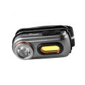 NEBO EINSTEIN NEB-HLP-0005 Headlamp, 300 mAh, Lithium-Ion Battery, LED Lamp, 400 Lumens, 436 ft Beam Distance, Black