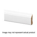 Inteplast Group 49460700802 Stop Moulding, 1-5/16 in W, 3/8 in H, Smooth Profile, Polystyrene, Ultra Oak