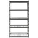 36 x 18 x 72-Inch 5-Level Boltless Shelving Unit With Wire Decking