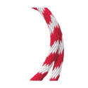 3/8-Inch X 140-Foot Red/White Smooth Polyester Rope