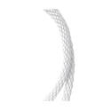 3/8-Inch X 500-Foot White Solid Braid Nylon Rope