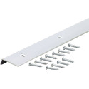 96-Inch x 1-3/16-Inch Aluminum Decorative Edge Moulding with Screws