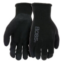 Large Black Nitrile Coated Gloves