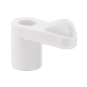 Screen Clip - Includes Screws, Plastic, White, 12-Pack
