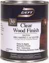Clear Wood Finish Brushing Lacquer Quart