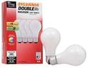 43-Watt Soft White A19 Double Life Halogen Light Bulb, 4-Pack  