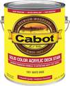 1-Gallon White Base Acrylic Deck Stain