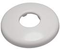 1/2-Inch Ips White Plastic Shallow Slip-On Bath Flange